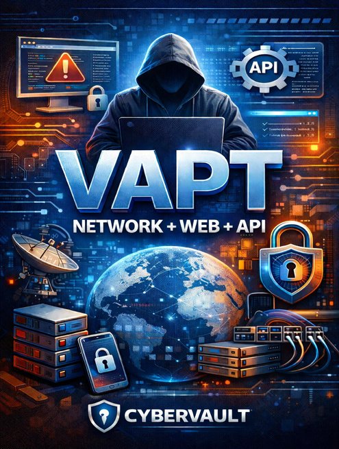 VAPT – Network + Web + API  – Cybervault  CY NWA001