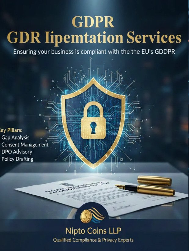 GDPR – GDPR Implementation Services– Nipto Coins LLP –– NC502