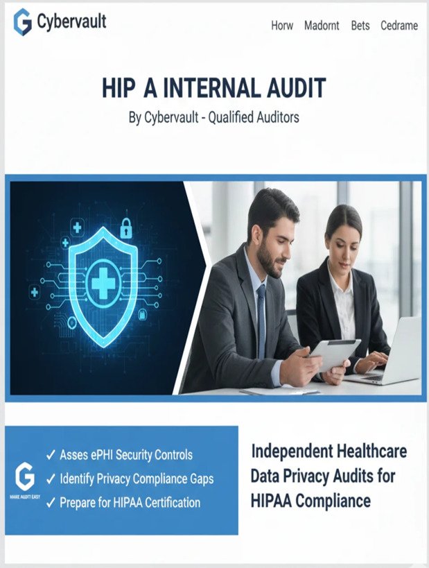 HIPAA – Internal Audit Services –  Cybervault – CY601